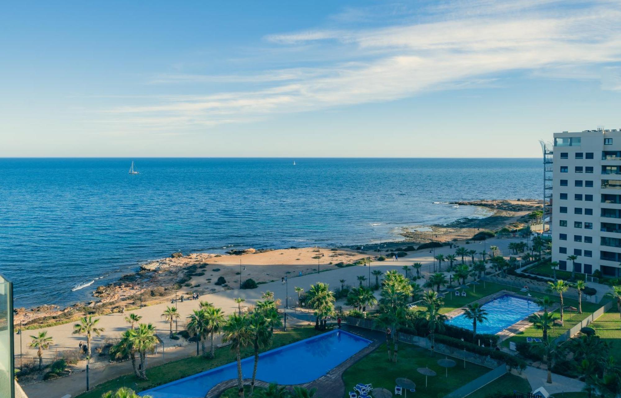 Apartamento Premium Con Jacuzzi Y Vistas Al Mar En Punta Prima, Torrevieja By Rentalole Exterior foto